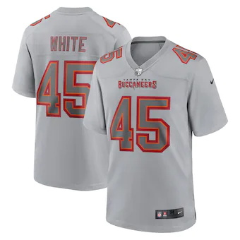 mens nike devin white gray tampa bay buccaneers atmosphere 